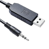 Usb 940-0299A Console Cable With Ft232 Chip | Usb To Aj 2.5Mm 940-0299 Serial Adapter Cables For Apc Ups Ap9630 Ap9631 Ap9635 | 6 Feet