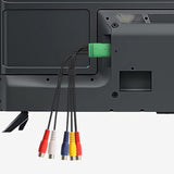 3.5Mm+2.5Mm To 5Rca Audio Video Adapter Cable 0.3M 3.5Mm Male 2.5Mm Male To 5