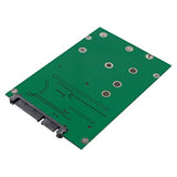 2 In 1 Mini Pci-E M.2 Ngff + Msata Ssd Solid State Drive To Sata 3.0 Conversion Apter Board Converter Card With 2 Pack Screw Nut Kit (Sata3 / M)