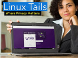 Linux Tails Bootable Usb Flash Drive For Pc Anonymous Internet Access & Privacy-Focused Operating System Run Live On Any Computer Without Leaving Traces Or Censorship