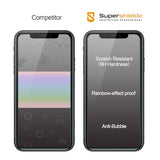 (2 Pack) Designed for iPhone 11 (6.1 inch) + Camera Lens Tempered Glass Screen Protector, Anti Scratch, Bubble Free