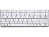 Usb Km360 Professional Tenkeyless Mechanical Keyboard, Cherry Mx Red, Abs Dual Injection Keycap, (White)