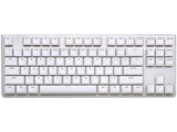 Usb Km360 Professional Tenkeyless Mechanical Keyboard, Cherry Mx Red, Abs Dual Injection Keycap, (White)