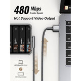 UGREEN USB C Cable Right Angle, USB A to USB C Cable 90 Degree Braided Cord Compatible with iPhone 15/15 Plus/15 Pro/15 Pro Max, iPad Pro/Air, Pixel 8/7, Galaxy S24/S23/S10 S10+ A13, 1.5FT