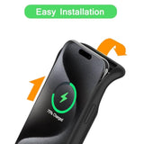 Wireless Charging Case For Iphone 15 Pro Max, 12000Mah High Capacity Portable Rechargeable Battery Case Qi Wireless Charging With Iphone 15 Pro Max (6.7 Inch) Extended Battery Charger Case (Black)