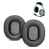 Replacement Earpads Cushion Compatible With David Clark H10-40 H10-13.4 H10-20 H10-30 H10-13S H10-76 H10-60 Dc Headsets Ear Pads With Softer Protein Leather/Memory Foam