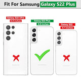 Galaxy S22 Plus Magnetic Ring Holder Shockproof Case
