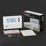 T21 Programmable 2 Heat/1 Cool Thermostat For Home, Digital Household Thermostat Compatible With Heat Pump With Auxiliary Heating And Conventional 2H/1C Multi-Stage System(C-Wire Recommended)
