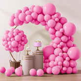 129-Piece Pink Balloon Garland Kit for Baby Shower, Birthday, and Wedding Decor