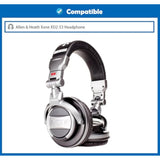 Professional Earpads Cushion Replacement Compatible With Allen & Heath Xone Xd2-53 Xd-53 Headphone Ear Pads With Skin-Friendly Leather And Memory Foam