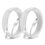 Maximm Cat 6 Ethernet Cable 10 Ft, (2-Pack) Cat6 Cable, LAN Cable, Internet Ca