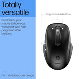 HP 510 Ultra-Fast Rechargeable Wireless Mouse, 2D Scroll Wheel, Battery-Free, 3-Minutes of Charge, Ambidextrous Design, 9C2F6AA