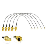 Rp-Sma Pigtail 12Inch Rp Sma Female Cable For Wireless Routers Mini Pcie Cards Network Pci Wifi External Antenna Mod Tmobile Gateway 5-Pack