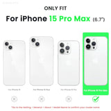 Iphone 15 Pro Max 6.7 Inch Slim Silicone Shockproof Case Chalk Pink