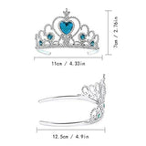 16 Pcs Tiaras Crown Set, Princess Dress Up Costume Birthday Party Favors Accessories Kid Birthday