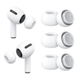 3 Pairs Replacement Ear Tips For Airpods Pro 2Nd And Airpods Pro Generation With Portable Storage Box, Noise Reduction Hole & Built-In Dust Guard Screen, Silicone Ear Tips For Airpods Pro(White, S)