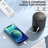 Aux Cord For Iphone, 2 In 1 3.5Mm Aux Cable For Car With Charger Cord Compatible With Iphone 13 12 11 Xs Xr X 8 7 6 Ipad Ipod Home Audio, Speaker, Headphone Support All Ios Version (4 Ft)