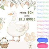 Silly Goose Pin Game – Large Poster, Silly Goose Baby Shower, Birthday Decorations, Perfect Goose Decor For Party