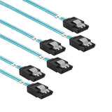 Sata-Iii Cable:24 Inches,3 Pack Sata 6Gbps Cables Flexible Sata Cable 2Ft,Stra