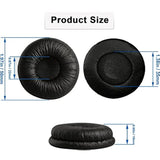 Ear Cushions For Plantronics Headset Replacement 50Mm Ear Pads Designed For Headphone Plantronics Hw251N Hw261N Hw510 Blackwire C320 3210 3220 Jabra Pro 920 9450 Gn 2000 9125 Biz 1500 2400Ii (10 Pack)
