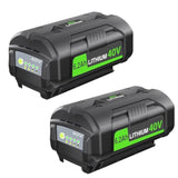 High Capacity Battery Replacement For Ryobi 40V Battery 6.6Ah Compatible With Ryobi 40 Volt Op4040 Op4026 Op4030 Op4060A Lithium Battery