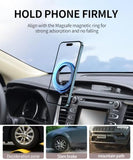 Car Phone Holder for 2014-2019 Toyota Highlander Accessories, 360° Rotation Phone Mount Compatible with MagSafe, Cell Phone Holder Does Not Affect