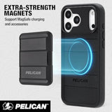Rugged MagSafe iPhone 17 Pro Max Case - Protector Series - Black