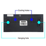 8 Port Gigabit Switchunmanaged 10/100/1000Mbps Network Hub Ethernet Splitter,Plug And Play,Quiet Fanless,For Office And Home Entertainment.