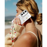 For Samsung Galaxy A16 5G Phone Case - Women Girls Cute Clear Sparkly Girly Kawaii 3D Strawberry Design With Charm Strawberries Wrist Chain Cover Aesthetic For Samsung A16 5G Cases 6.7 Inch