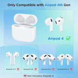 Wireless Charging Case Compatible With Airpods 4 Generation Usb C Port, Air Pod 4Th Gen Charger Case With Bluetooth Pairing Sync With Type-C, Built-In 660 Mah Battery, No Earbuds