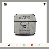 Compatible With Airpods 4 Case 2024, Cute Cartoon Character 3D Anime Element Wanted Poster Kawaii Fashion Air Pod Case 4Th Generation With Keychain For Men Women Boys Girls Teens (Generation 4)