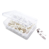 Granvela Gateron KS-9 Brown Switches with White Bottom Clear Top, Smooth Tacti