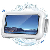 Shower Phone Holder Waterproof - 480° Rotatable Retractable Adjustable Shower Case Holder, Bathroom Wall Phone Mount Stand Water Proof Anti Fog Case, Accessories For 4-7" Cellphones
