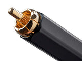 Digital Coaxial Audio/Video RCA Subwoofer Cable - CL2 Rated, RG-6/U, 75-ohm, 6 Feet, Black - Onix Series