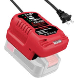 1701C-B Battery Charger Replacement For Bauer 20V, Rapid 2A 2/3 Size Fast Battery Charger For Bauer 20V Max Hyper Battery(No Battery)