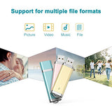 3 Pack 64Gb Flash Drive Usb Drive Thumb Drive 64 Gb Usb Flash Drive Jump Drive 64G Flash Drives Photo Memory Stick Pen Drive Zip Drive Pink Yellow Blue