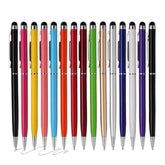 15-Pack 2-in-1 Stylus & Ballpoint Pens for Touchscreens Phones Tablets Kindle