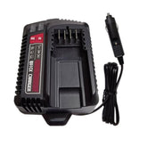 Car Battery Charger For Craftsman V20 20Vcraftsman Max Lithium Compact Batteries Lithium Battery Cmcb202 Cmcb204 Cmcb206