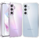 Samsung Galaxy A35 5G Clear Case Slim Shockproof Military-Grade 6.6 Inch
