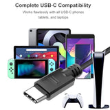Yotetion 60Ft Long Usb2.0 A To C Cable, Usb Male To Male, Compatible With Hard Drive, Camera, Dvd Player, Tv, Flash Drive, Hub, Monitor, Speaker, And More