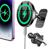For Magsafe Car Mount Charger?100% Stable? 15W Magsafe Car Charger, Car Phone Holder Charger Mag Safe Car Accessories For Women Men Magnetic Wireless Car Charger Iphone 16 Pro Max 15 14 13 12