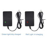 Kbt 12V 2400Mah Rechargeable Li-Ion Battery, Bare Leads Wire Replacement Battery Pack With Charger Compatible With 12V Devices Rc Car, Boat, Robot, Diy, Led Light Strip, Cctv Camera