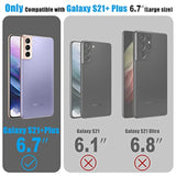 For Samsung Galaxy S21 Plus Case,Military Grade Passing 21Ft Drop Test,Rugged Cover With Fashionable Designs For Women Girls,Protective Phone Case For Galaxy S21 Plus 6.7" Agate Stone