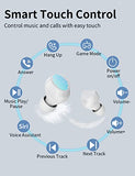 Wireless Earbuds for Kids, Headphones with Cute Panda Charging Case with Mic, Noise Cancelling,Typ-C, 3D Stereo Waterproof Bluetooth buds for Sport &