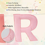 Pre Strung Happy Birthday Banner, Felt Ball Garland Happy Birthday Garland, Macaron Birth Day Decor Party Favor, Macaron String Balls, Resuable Felt Banner