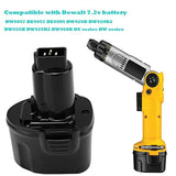 3.5Ah 7.2V Ni-MH Replacement Battery for Dewalt DW9057 DE9057 Series
