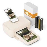 Photo Printer 4×6, Wi-Fi Full-Color Instant Phone Phtoto Printer For Iphone, Android, Smartphone, Thermal Dye-Sublimation Impresora De Fotos For Home Use, + 108 Sheets Photo Paper & 2 Cartridge