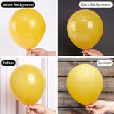 Mustard Yellow Balloons 50 Pcs 12 Inch Dark Yellow Fall Balloons For Graduation Baby Shower Boho Thanksgiving Little Cutie Sunflower Birthday Party Decorations Yellow-F57