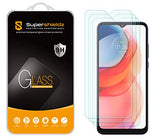 (3 Pack) Designed for Motorola Moto G Play (2021) Tempered Glass Screen Protector, Anti Scratch, Bubble Free