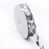 3 Rolls 10 Yards Leaf Ribbons, Olive Green Leaf Ribbon, Gold Leaf Ribb